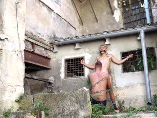 Chastity, CBT and piss play! This blond slut loves it DIRTY
